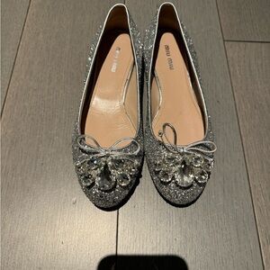 Miu miu ballerina in a size 36.5.